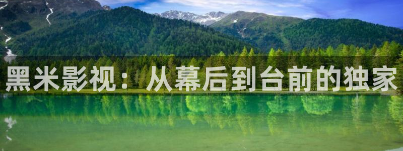 四虎影视免费在线观看：黑米影视：从幕后到台前的独家